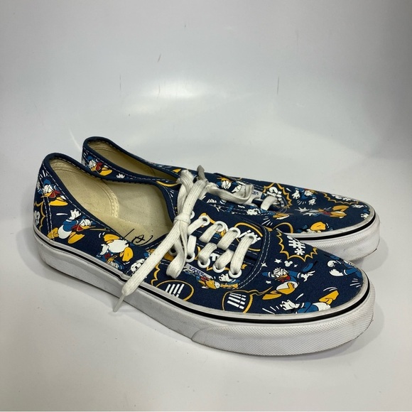 Vans x Disney Donald Duck lace up sneakers unisex sizing - Picture 1 of 7
